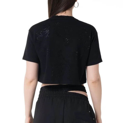 CROP TOP NEGRO ANNAGARE CLEMONT