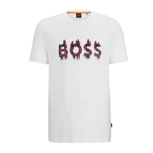 CAMISETA BLANCA TEE HEAVY BOSS