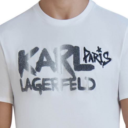CAMISETA BLANCA SHINNY KARL LAGERFELD