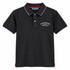 POLO NEGRO ENZO DOBLE BORDADO PSYCHO BUNNY