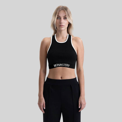 CROP TOP NEGRO ONAM MONASTERY