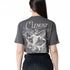 CROP TOP GRIS SPESSORE CLEMONT