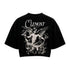 CROP TOP NEGRO SPESSORE CLEMONT