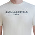 CAMISETA BLANCA SS LOGO KARL LAGERFELD