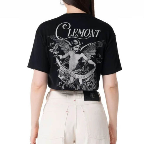 CROP TOP NEGRO SPESSORE CLEMONT