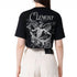 CROP TOP NEGRO SPESSORE CLEMONT