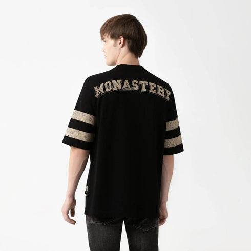 CAMISETA OVERSIZED NEGRA DAVEN MONASTERY