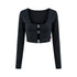 CROP TOP NEGRO PIANTA CLEMONT