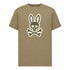 CAMISETA VERDE OLIVA RYDER HOLGADA PSYCHO BUNNY