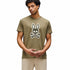 CAMISETA VERDE OLIVA RYDER HOLGADA PSYCHO BUNNY