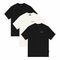 CAMISETAS NEGRO-CREMA THREE PACK ALLEGRO CLEMONT
