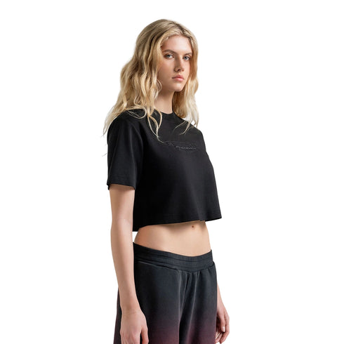 CROP TOP NEGRO NOVA AP CROWN