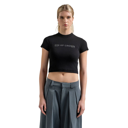 CAMISETA NEGRA ALURE AP CROWN