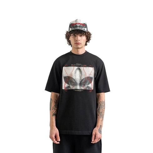 CAMISETA NEGRA ROUGE AP CROWN