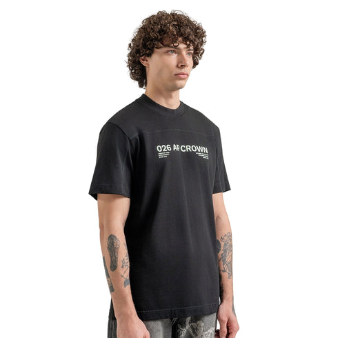 CAMISETA NEGRA FATE AP CROWN