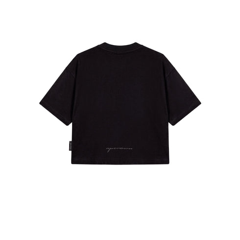 CROP TOP NEGRO NOVA AP CROWN