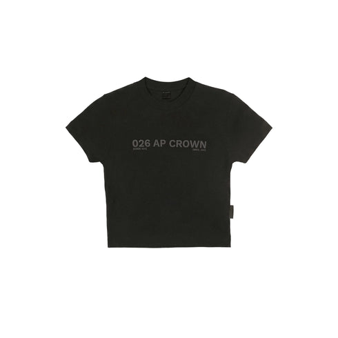 CAMISETA NEGRA ALURE AP CROWN
