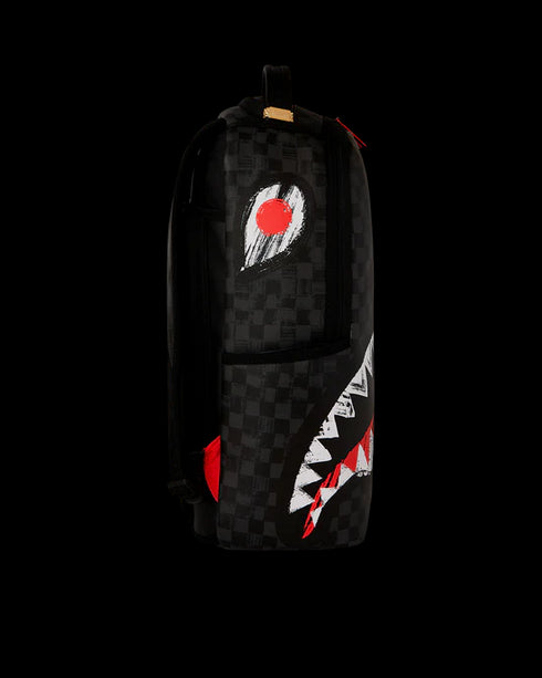 MOCHILA NEGRA SCRIBBLE SHARK SPRAYGROUND