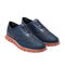 TENIS AZULES ZEROGRAND REMASTERED WINGTIP OXFORD COLE HAAN