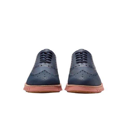 TENIS AZULES ZEROGRAND REMASTERED WINGTIP OXFORD COLE HAAN