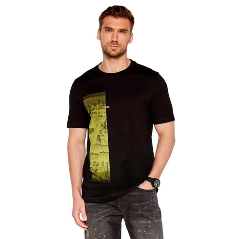 CAMISETA NEGRA TE METROPOLITAN BOSS