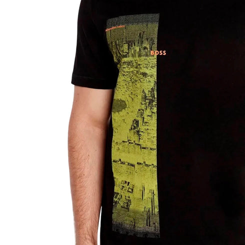 CAMISETA NEGRA TE METROPOLITAN BOSS