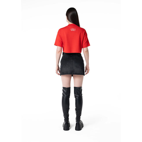 CROP TOP ROJO SERAFINA CLEMONT