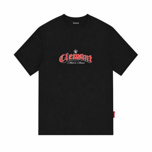 CAMISETA NEGRA CONSAPEVOLEZZA CLEMONT