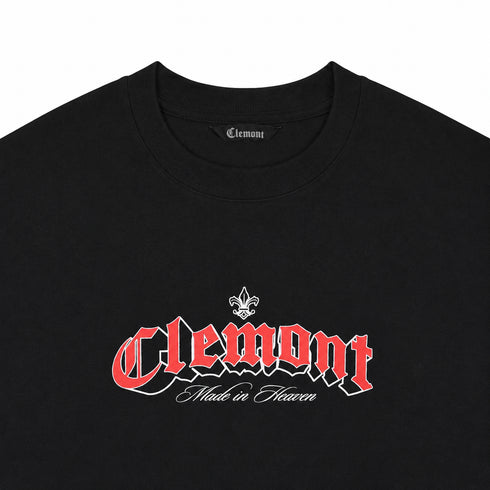 CAMISETA NEGRA CONSAPEVOLEZZA CLEMONT