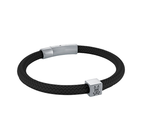 BRAZALETE NEGRO PSYCHO BUNNY