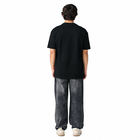 CAMISETA NEGRA CONSAPEVOLEZZA CLEMONT
