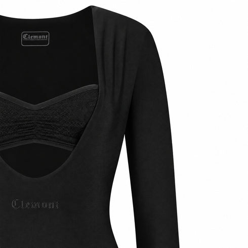 BODY NEGRO DISFACIMIENTO CLEMONT