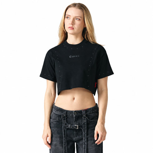 CROP TOP NEGRO EMANARE CLEMONT
