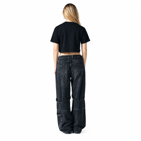 CROP TOP NEGRO EMANARE CLEMONT