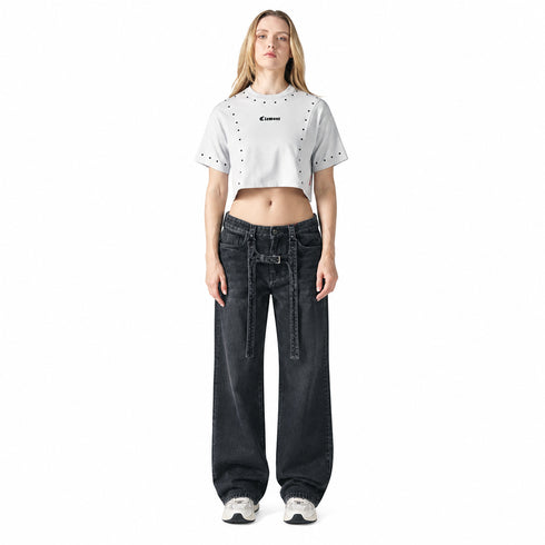 CROP TOP GRIS EMANARE CLEMONT