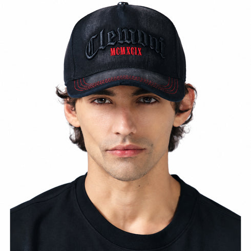 GORRA NEGRA PIAGIA CLEMONT