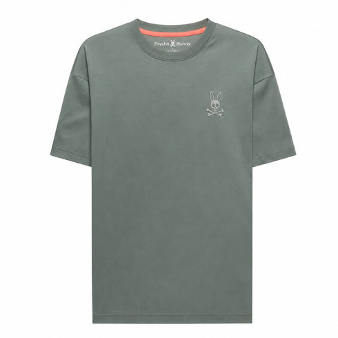 CAMISETA VERDE OLIVA OSCAR PSYCHO BUNNY