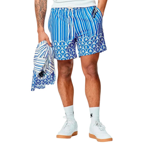PANTALONETA AZUL REY AOP BRAD PSYCHO BUNNY