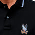 POLO NEGRO DANTE PSYCHO BUNNY