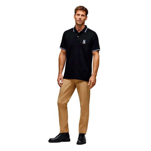 POLO NEGRO DANTE PSYCHO BUNNY