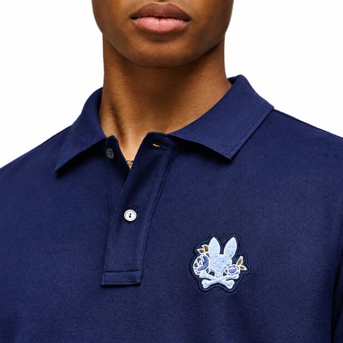 POLO AZUL OSCURO AUGUSTE PSYCHO BUNNY