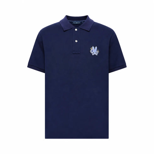 POLO AZUL OSCURO AUGUSTE PSYCHO BUNNY