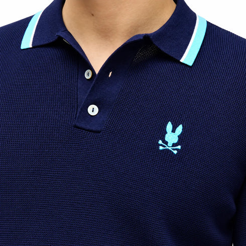 POLO AZUL DAX PSYCHO BUNNY