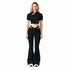 CROP TOP NEGRO PERMEABILE CLEMONT