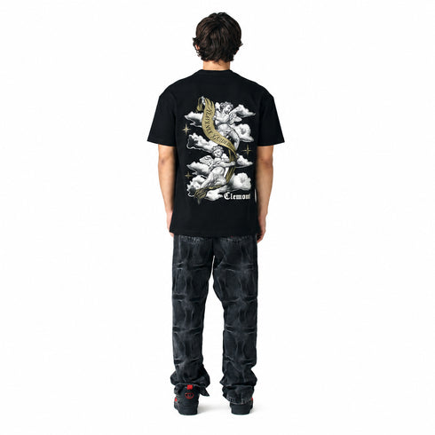CAMISETA NEGRA RISVEGLIO CLEMONT