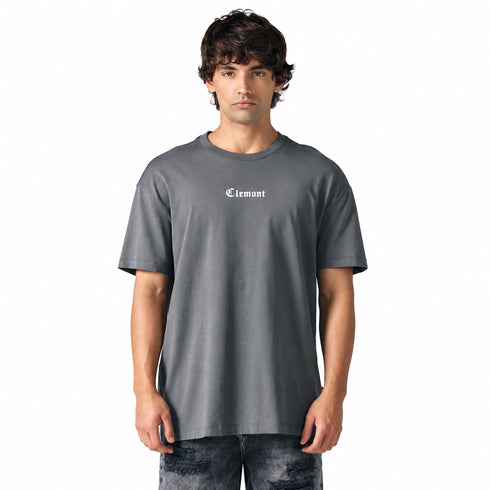 CAMISETA GRIS OSCURA VIRTUTE CLEMONT