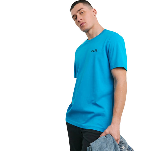 CAMISETA TURQUESA BOSS