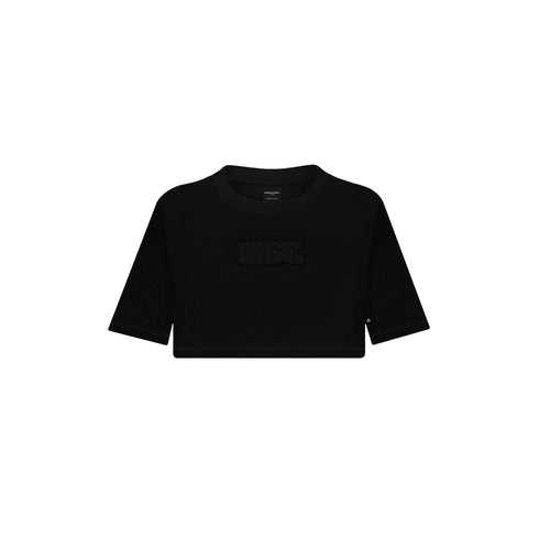 CROP TOP NEGRO ALANI MONASTERY