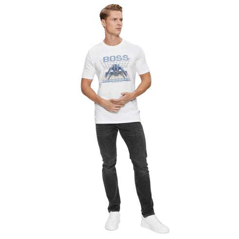 CAMISETA HUESO TE ENTER BOSS