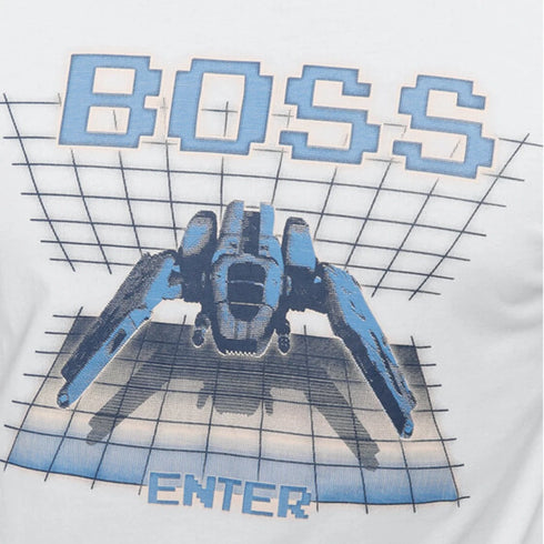 CAMISETA HUESO TE ENTER BOSS